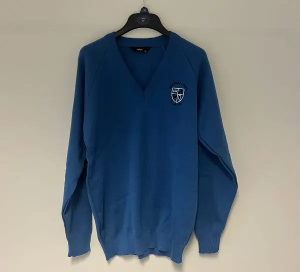 PRE LOVED CHANCELLORS GIRLS V NECK JUMPER