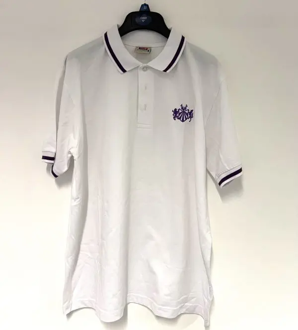 PRE LOVED SOUTHGATE SUMMER POLO - PURPLE