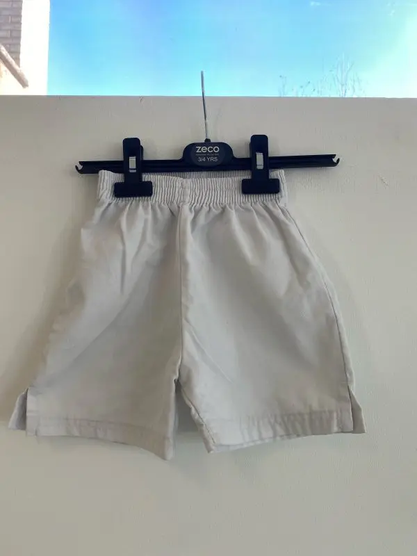 PRE LOVED DL COTTON SHORTS - WHITE