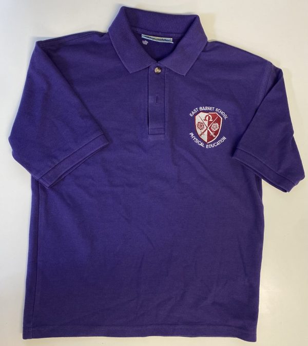 PL East Barnet PE Polo | Purple / Age 11-12