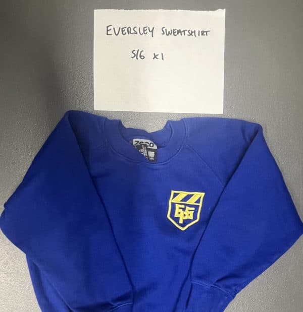 Pre Loved Eversley Sweatshirt. Size5-6.