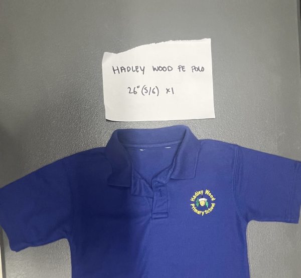 Pre Loved Hadley Wood P.E Polo. Size 5-6.