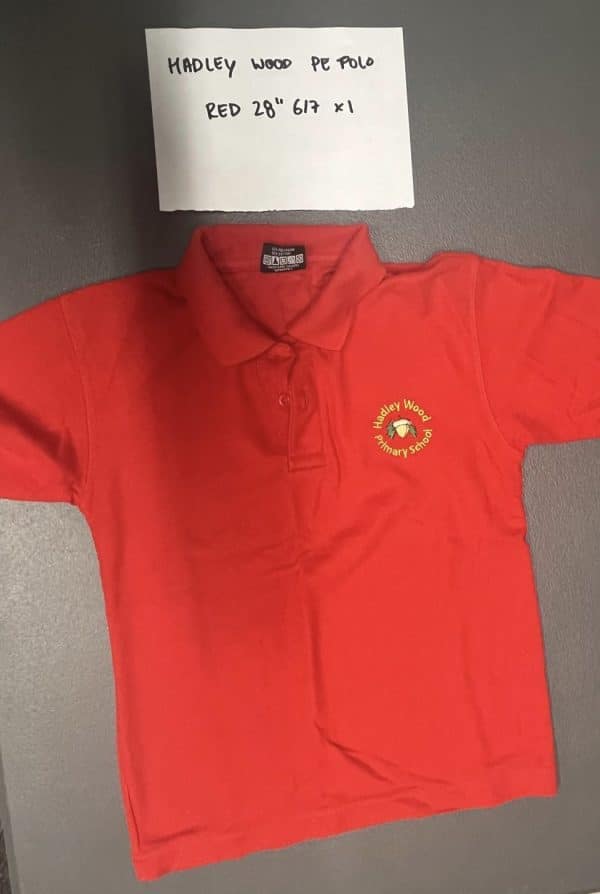 Pre Loved Hadley Wood Red Polo. Size 28. 6-7