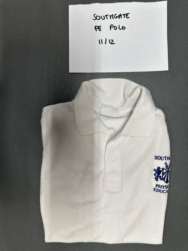 Pre Loved Southgate PE Polo. Size 11-12.