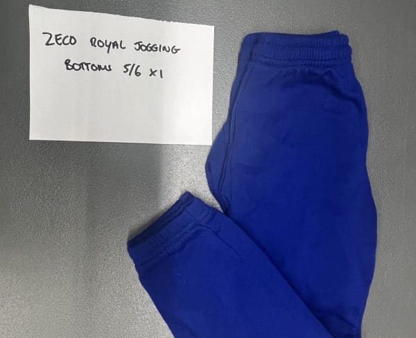 PL Zeco Royal Blue Joggers. Size 5-6