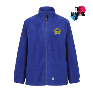 Russet House Royal Fleece with logo